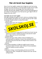 Lag och rätt - Årskurs 4 - 6