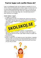 Lag och rätt - Årskurs 4 - 6