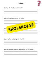 Lag och rätt - Årskurs 4 - 6