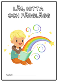 Läs, hitta och färglägg