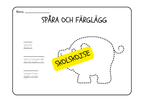 Läs, spåra och färglägg