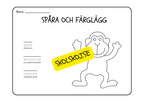 Läs, spåra och färglägg