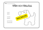 Läs, spåra och färglägg