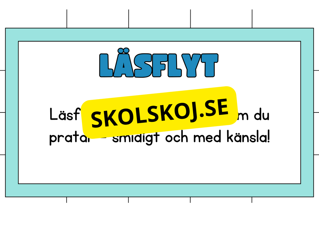 Läsflyt (32 sidor)