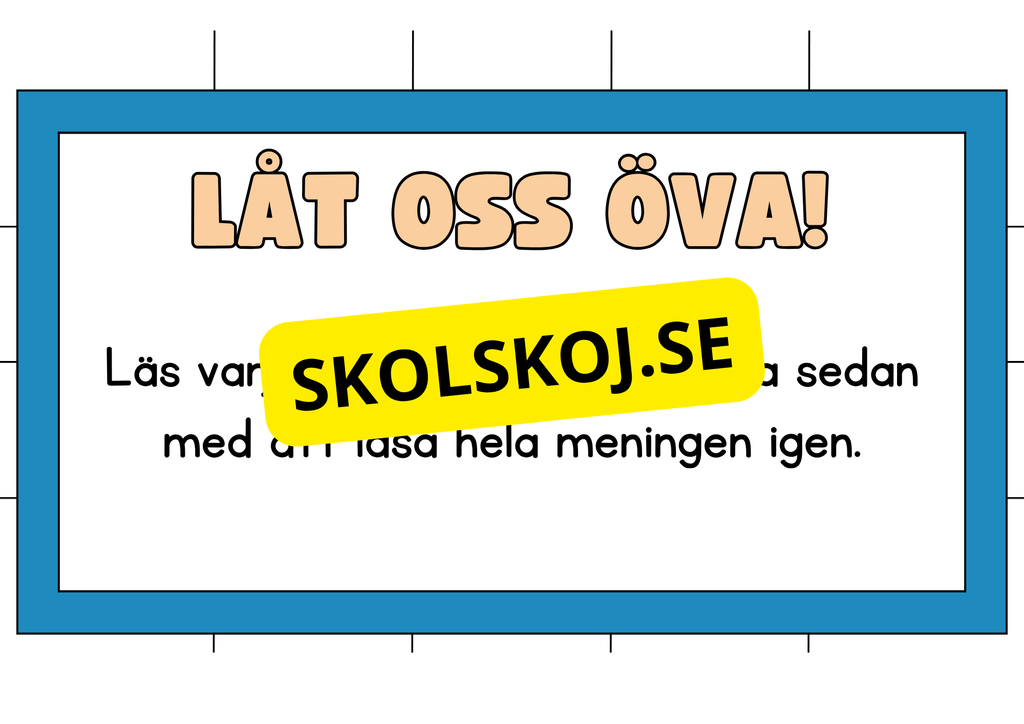 Läsflyt (32 sidor)