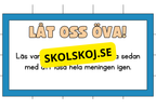 Läsflyt (32 sidor)