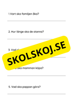 Läsförståelse - Enkel - Årskurs 2 - 3