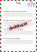 Läsförståelse - Jul (27 sidor)