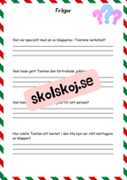 Läsförståelse - Jul (27 sidor)