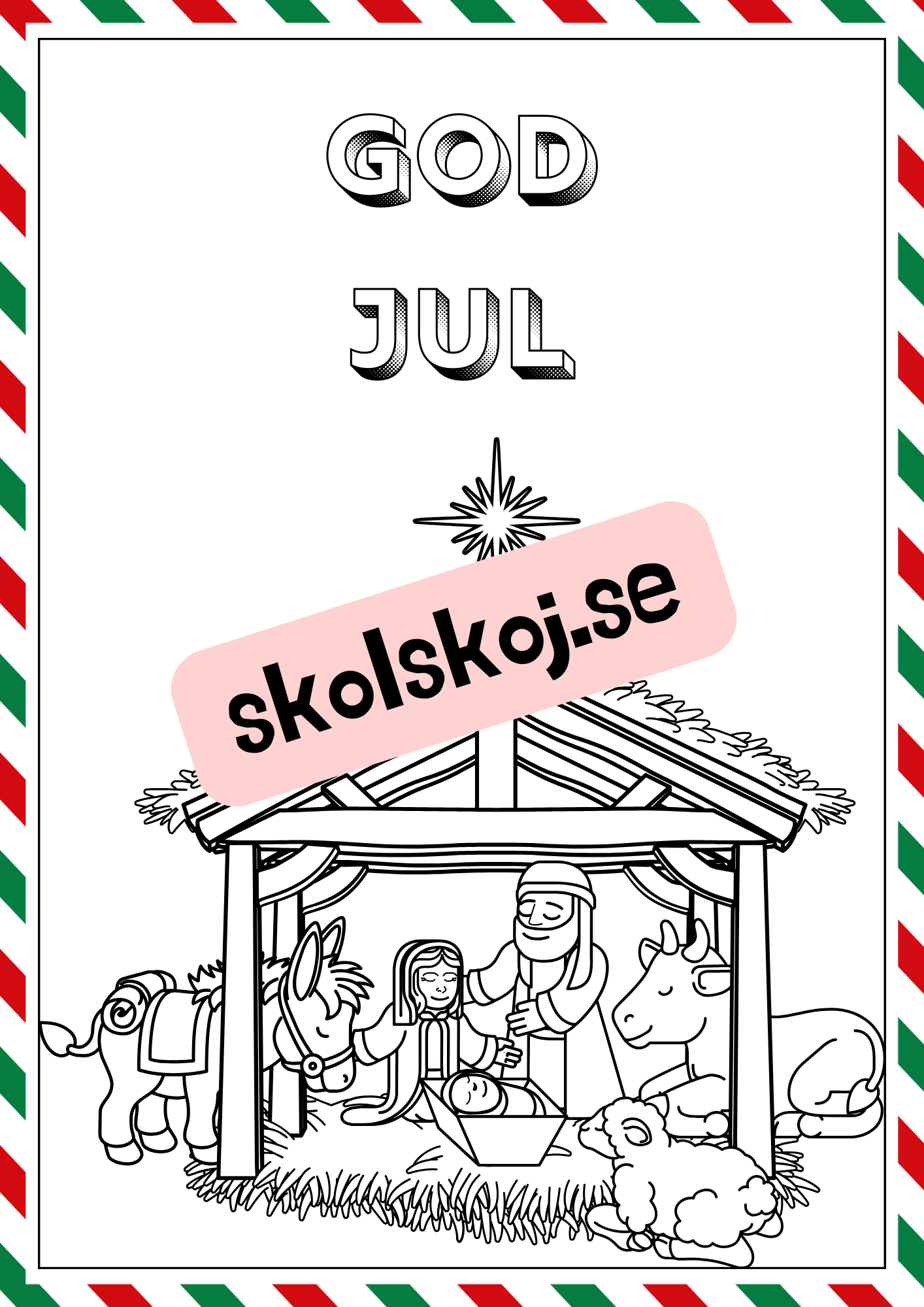 Läsförståelse - Jul (27 sidor)