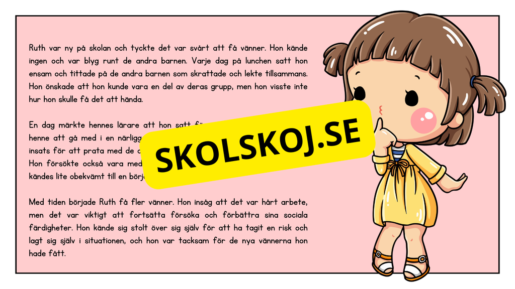 Läsförståelse - Nivå 3
