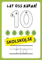 Låt oss räkna - 1 - 10