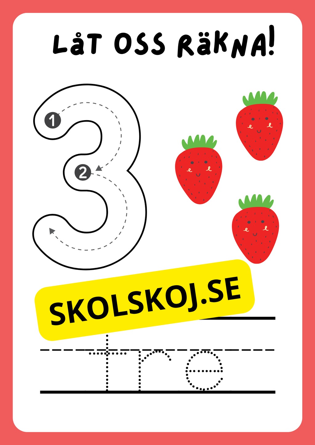 Låt oss räkna - 1 - 10