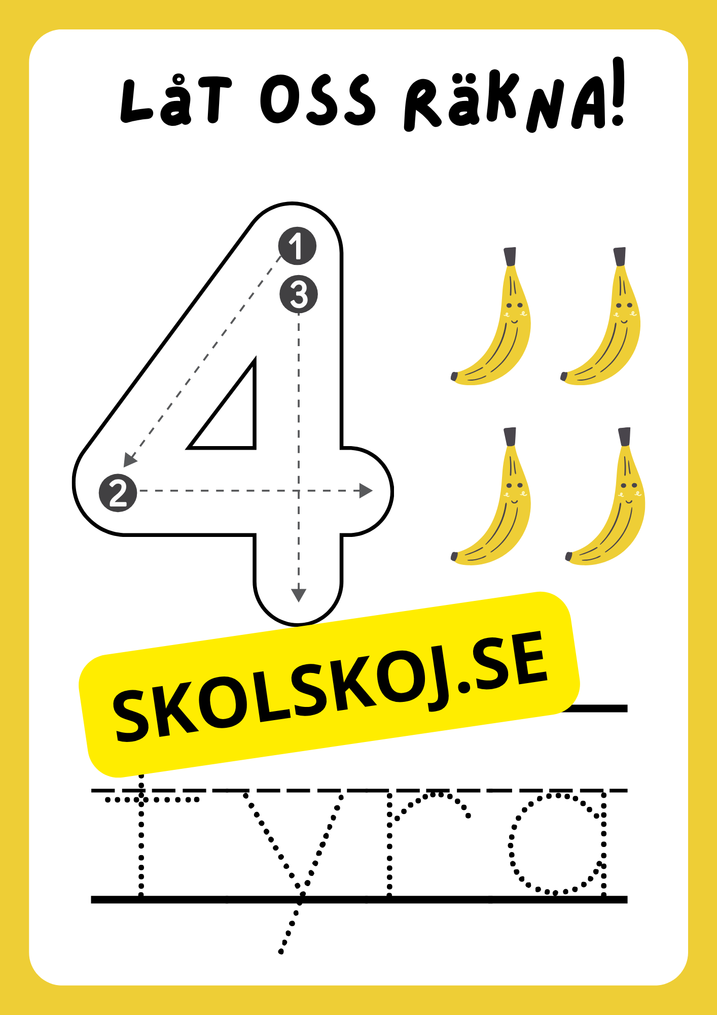 Låt oss räkna - 1 - 10