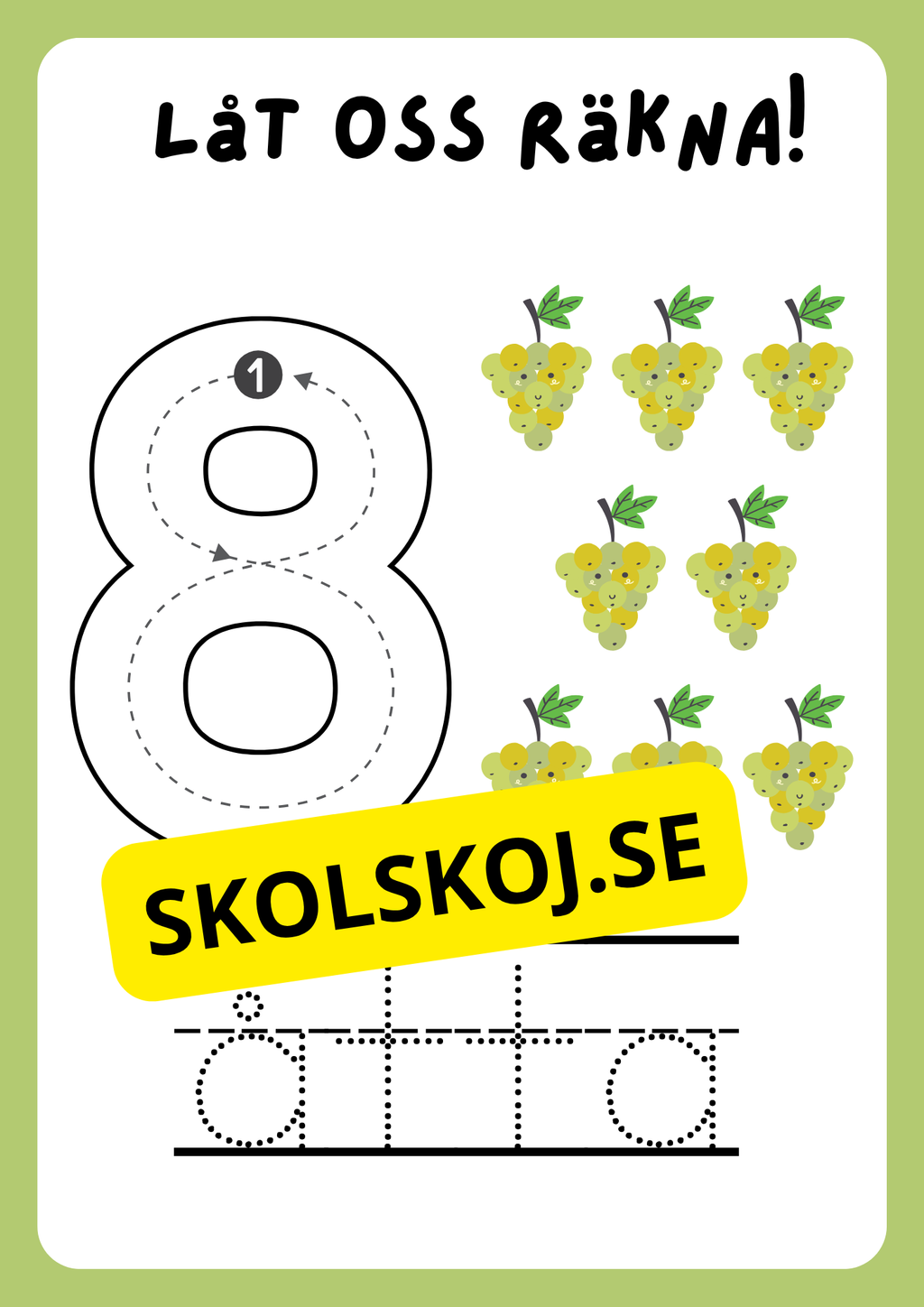 Låt oss räkna - 1 - 10