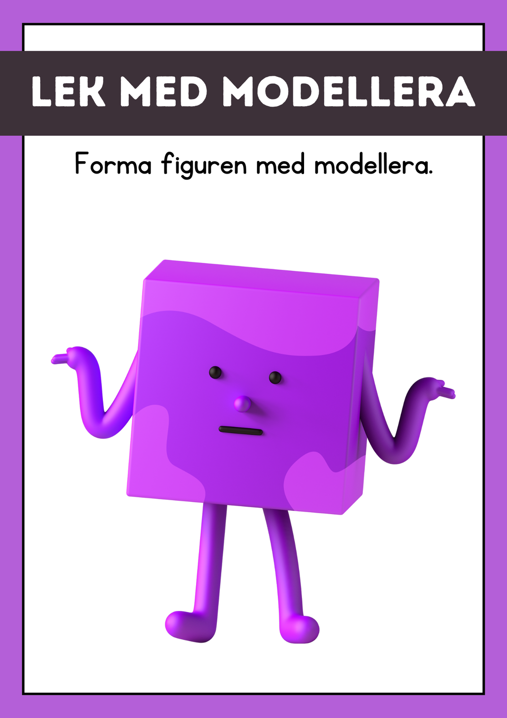 Lek med modellera