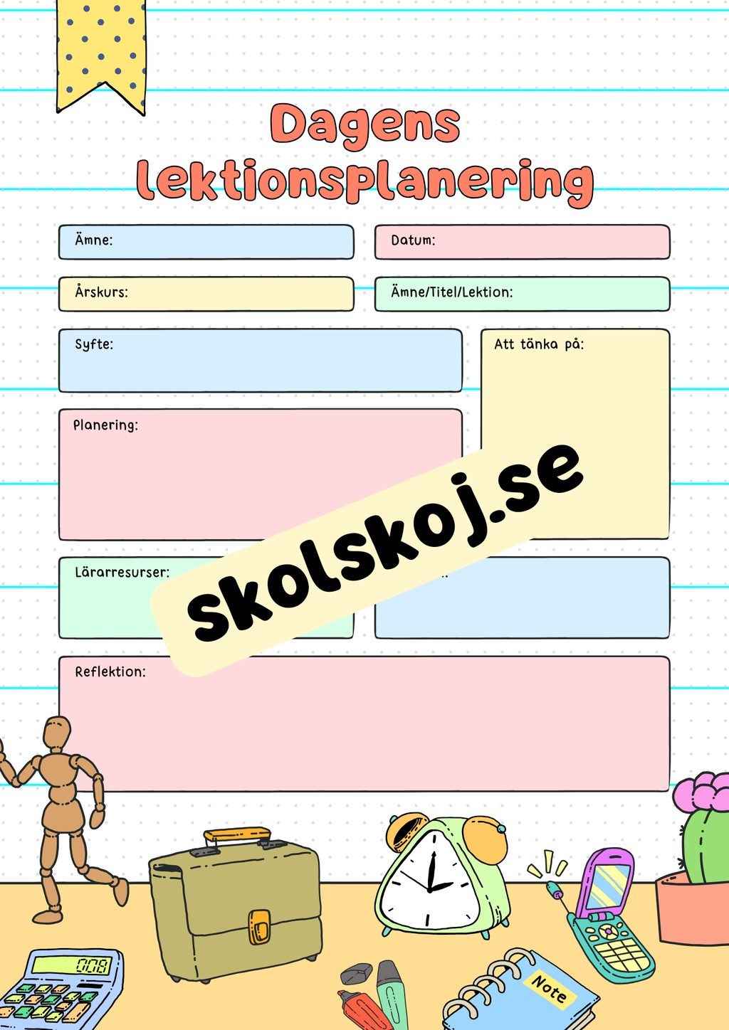Lektionsplanering (43 sidor)