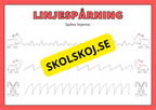 Träna finmotoriken - Spåra linjerna