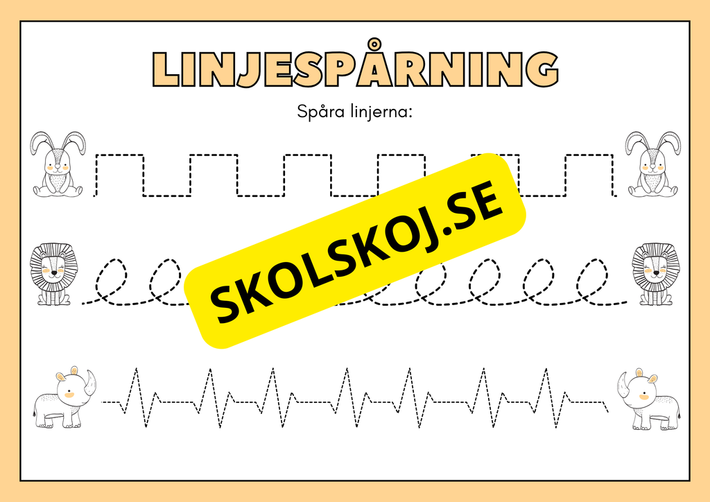 Linjespårning - Spåra linjerna