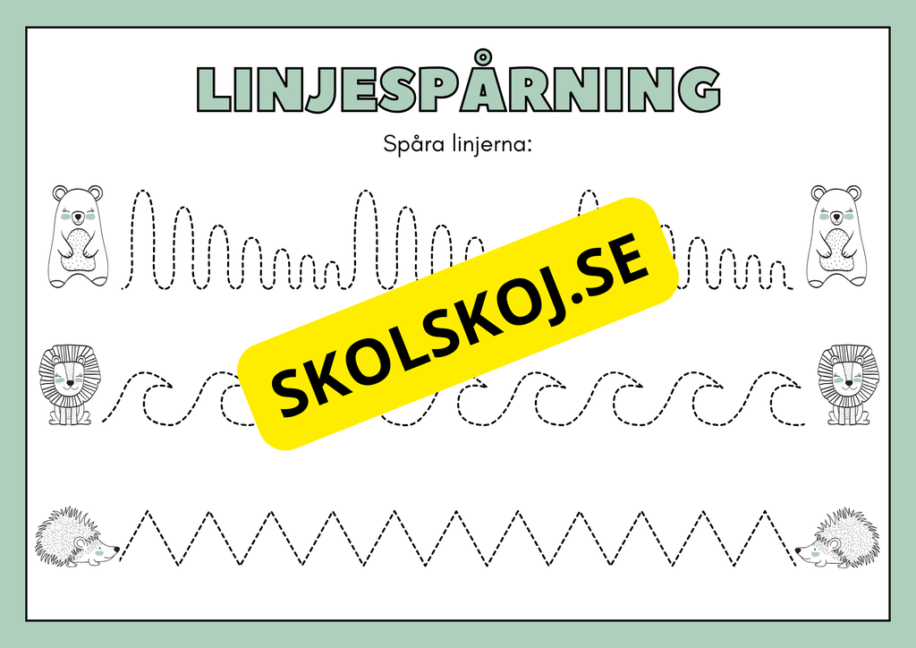 Linjespårning - Spåra linjerna