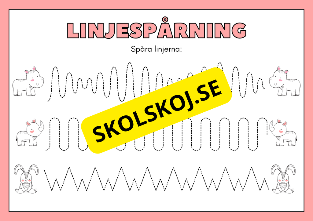 Linjespårning - Spåra linjerna