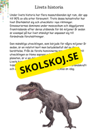 Livets utveckling - Årskurs 4 - 6
