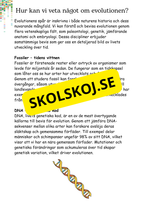 Livets utveckling - Årskurs 4 - 6