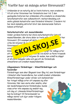 Livets utveckling - Årskurs 4 - 6