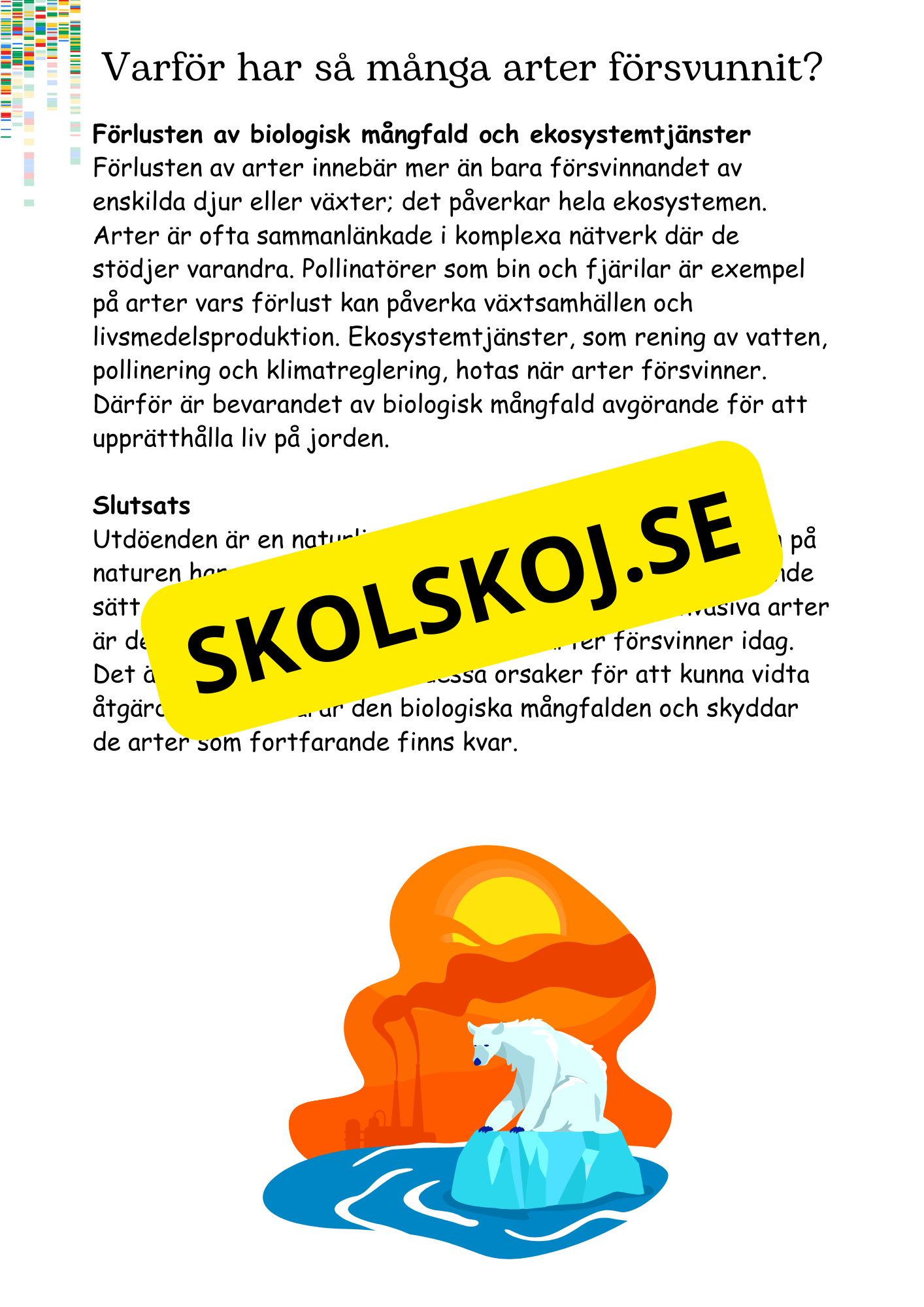 Livets utveckling - Årskurs 4 - 6