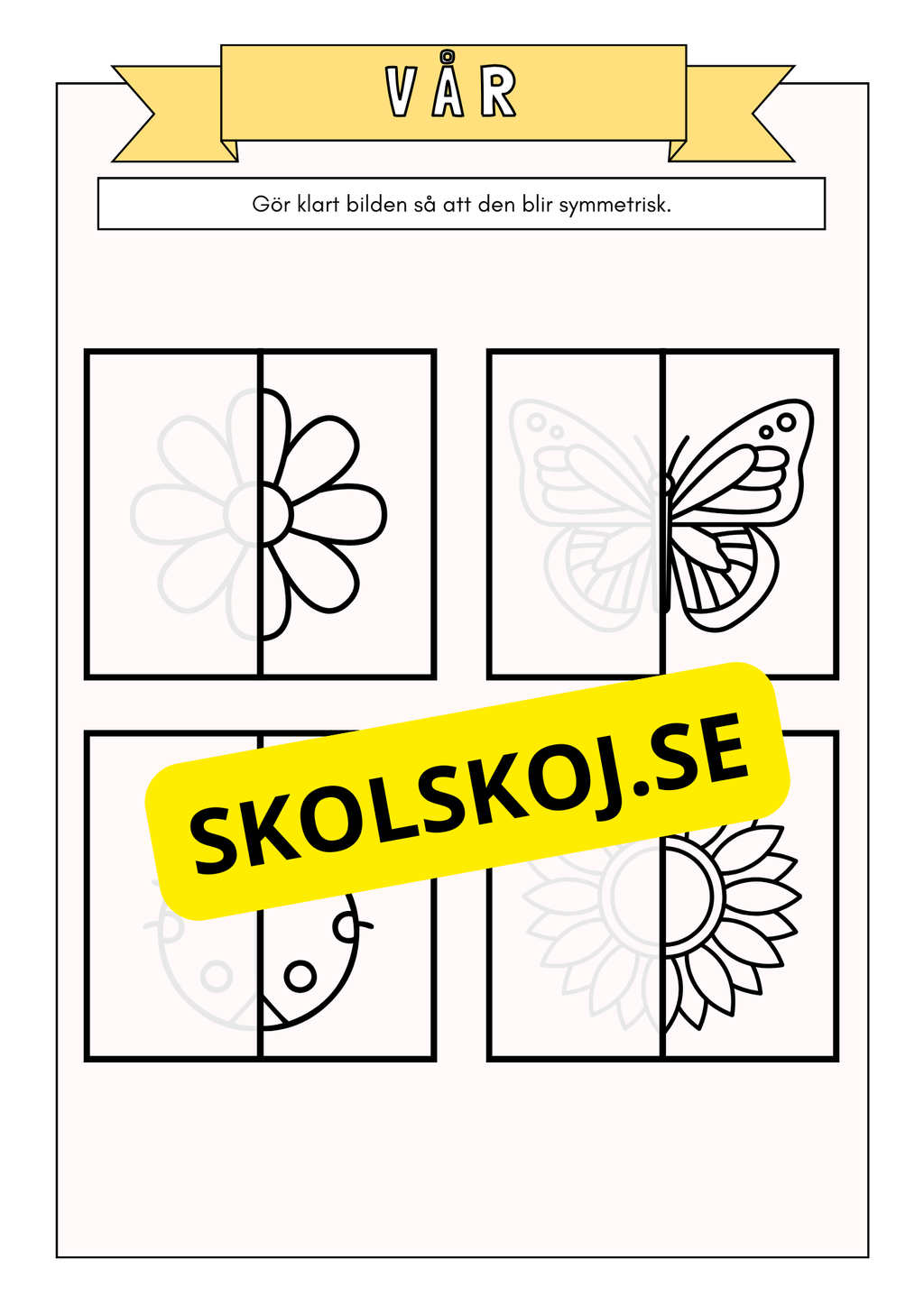 Ljuvlig vår - Blandade uppgifter