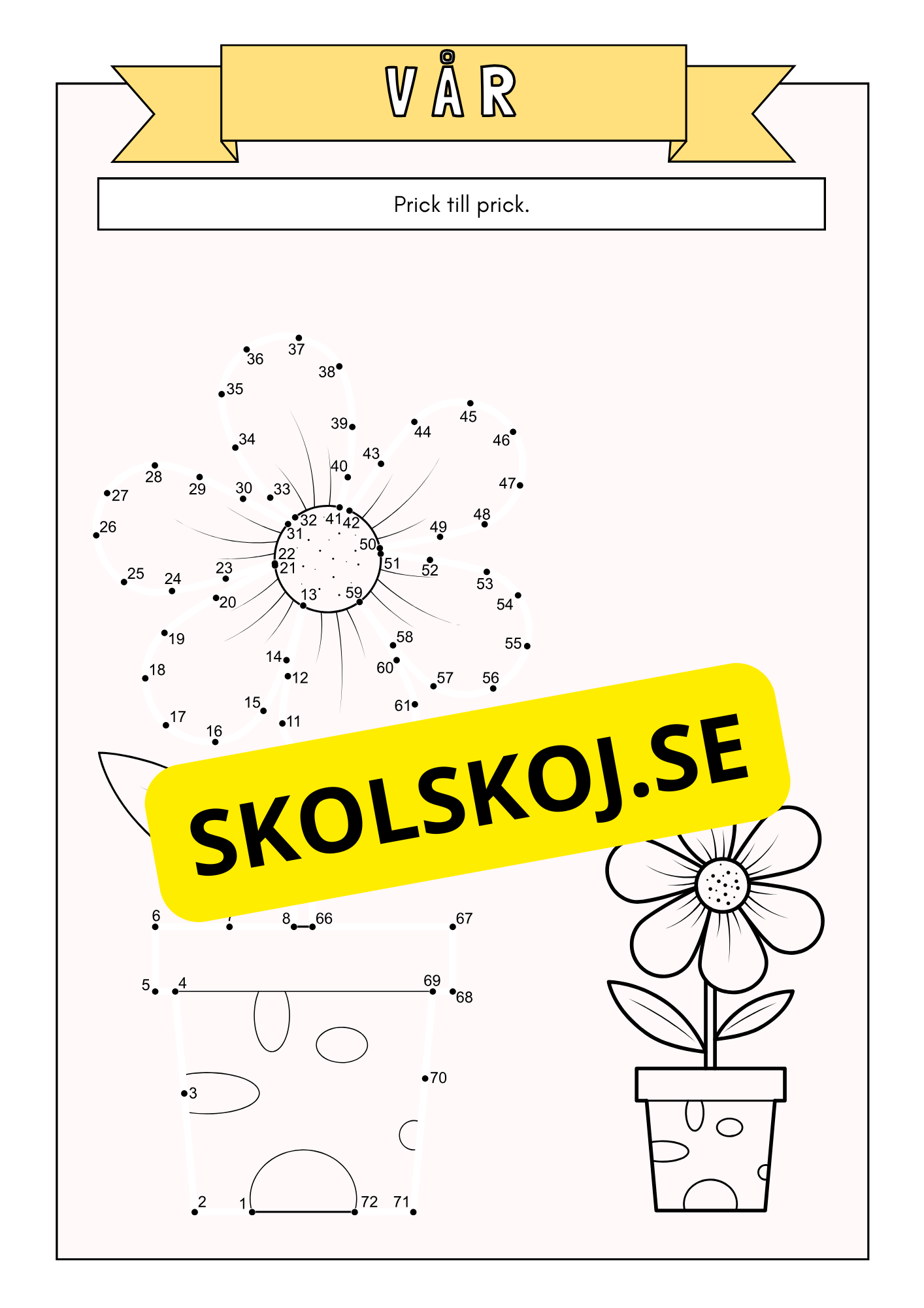 Ljuvlig vår - Blandade uppgifter