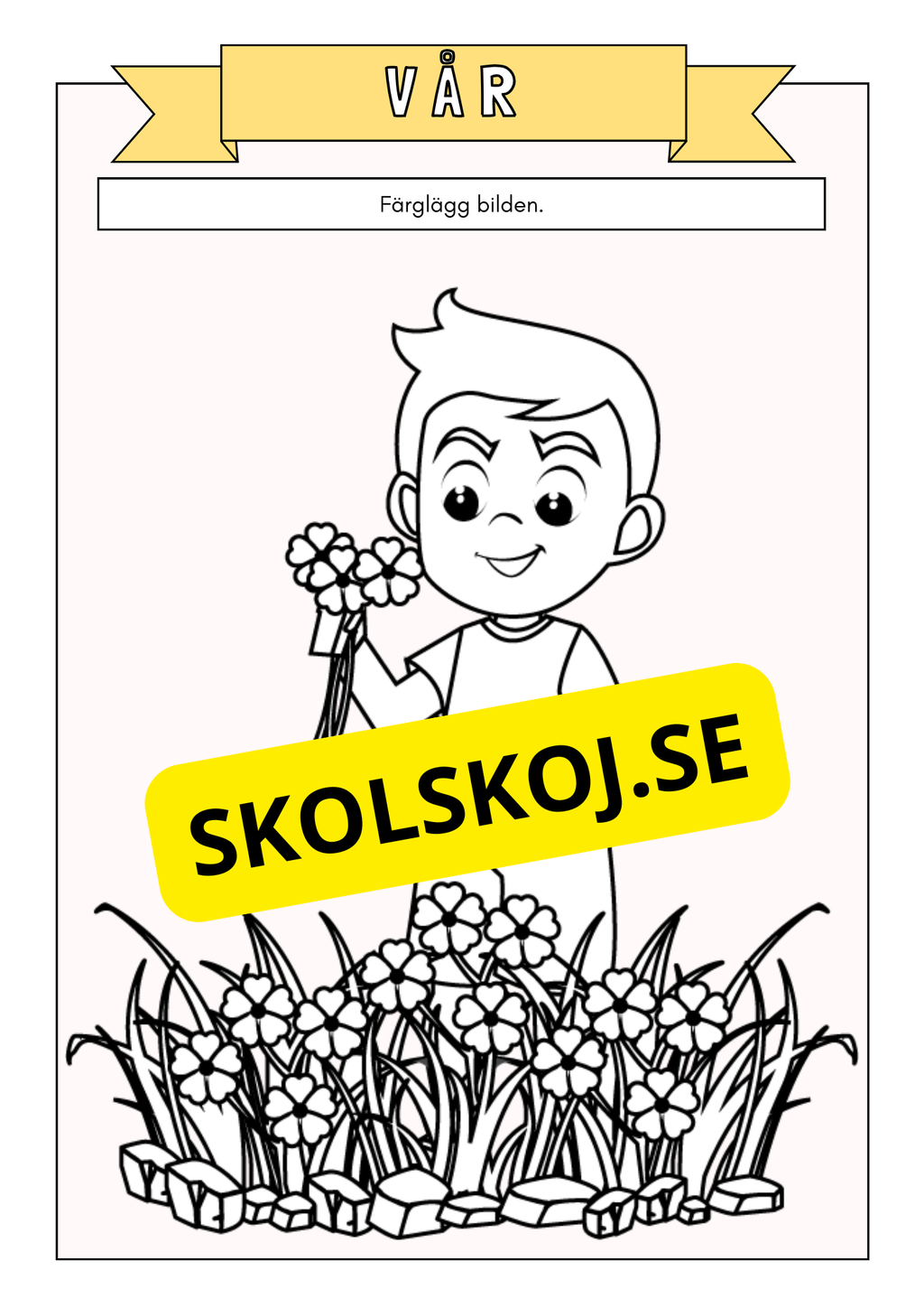 Ljuvlig vår - Blandade uppgifter