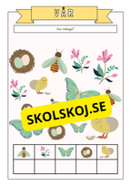 Ljuvlig vår - Blandade uppgifter