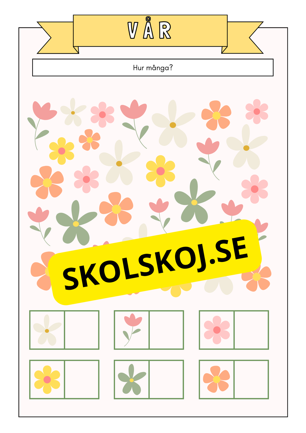 Ljuvlig vår - Blandade uppgifter