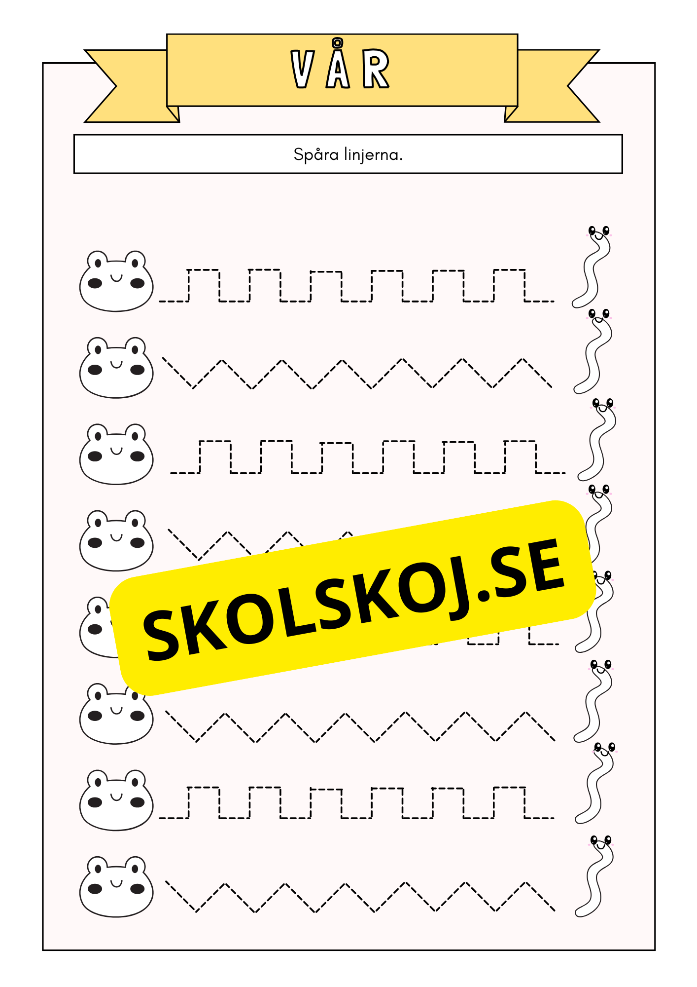 Ljuvlig vår - Blandade uppgifter