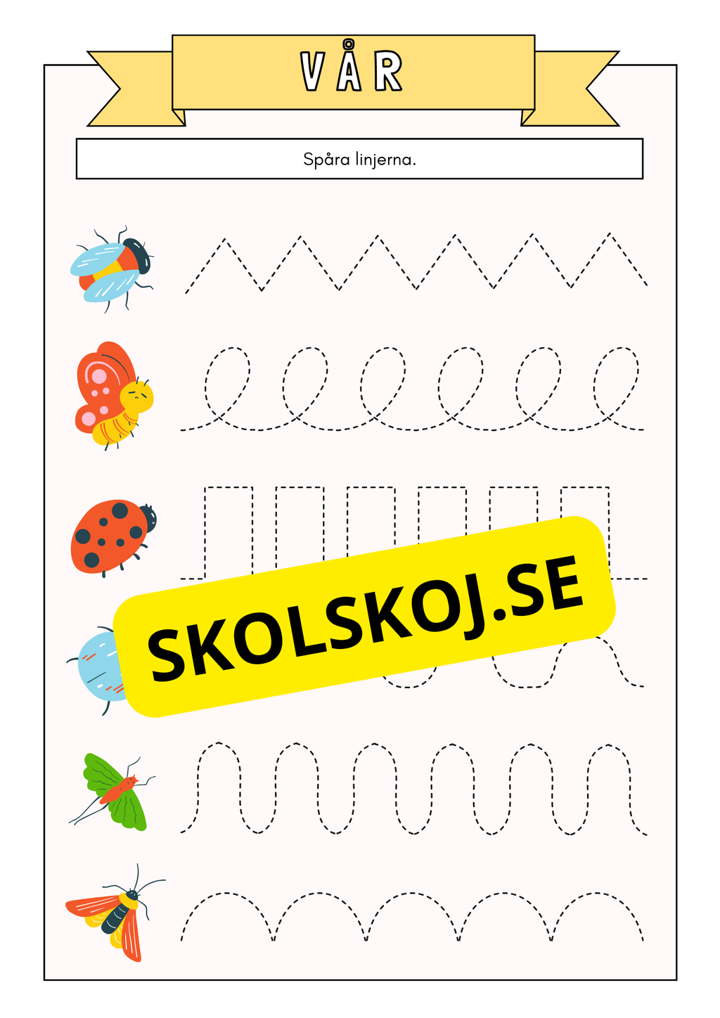 Ljuvlig vår - Blandade uppgifter