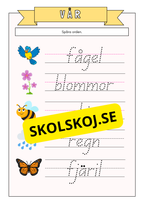 Ljuvlig vår - Blandade uppgifter