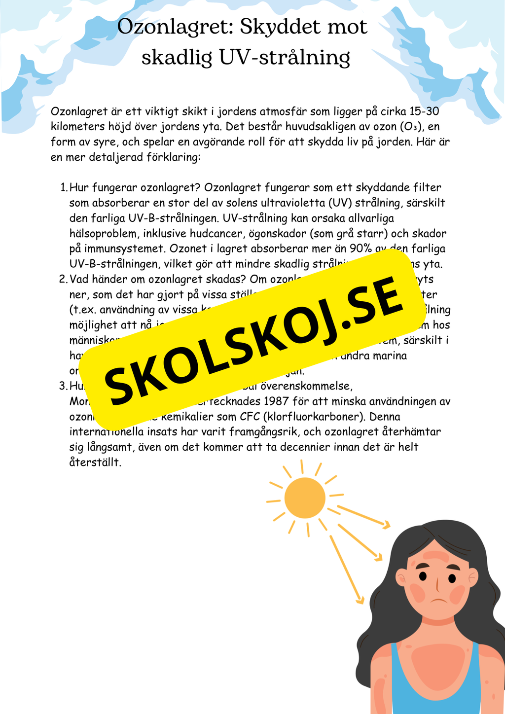 Luftens egenskaper och viktiga funktioner - åk 4 - 6