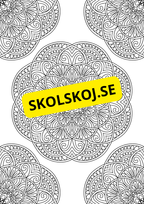 Mandalas - Målarbok