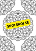 Mandalas - Målarbok