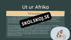 Människans resa - Powerpoint och PDF format