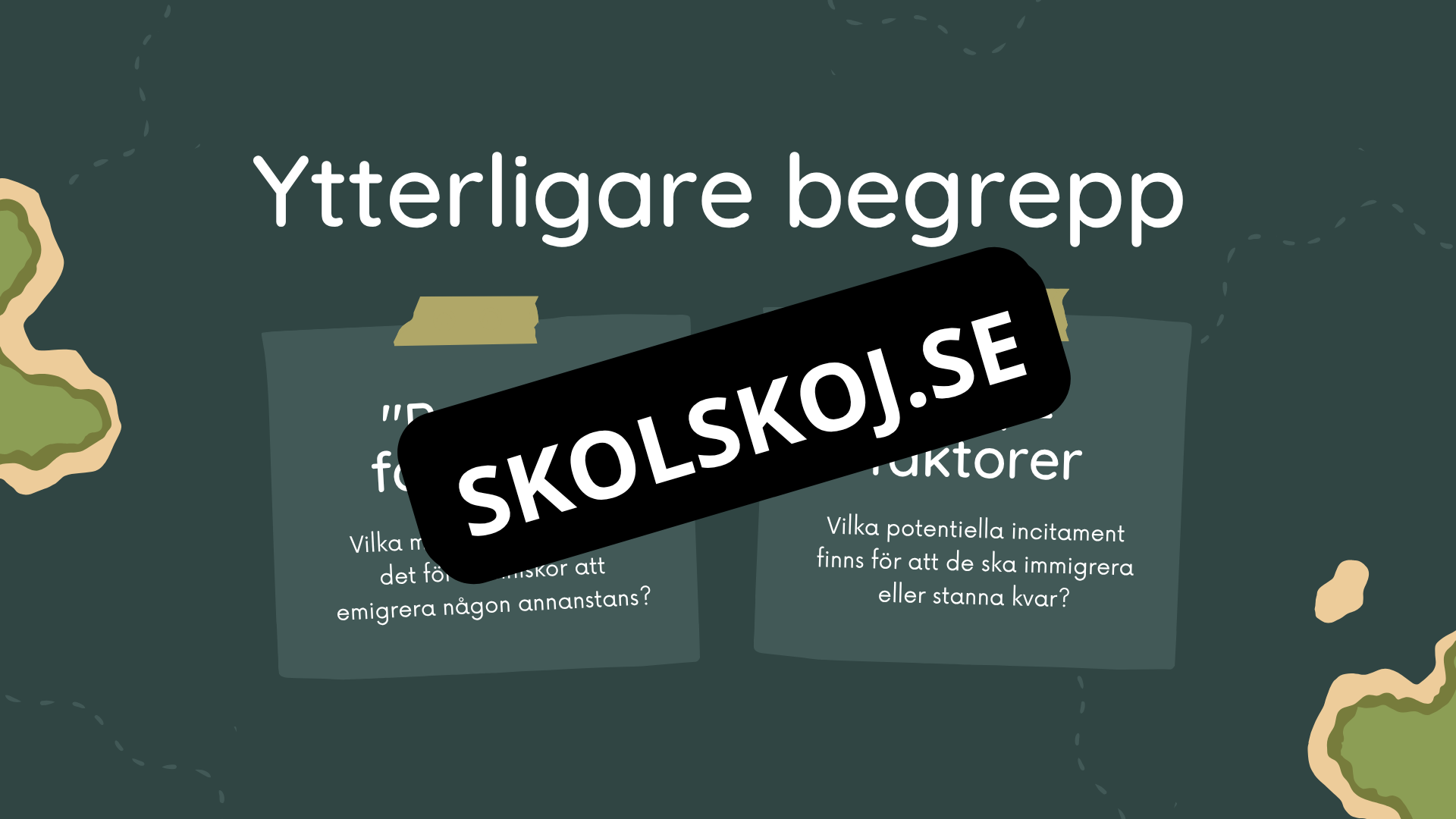 Människans resa - Powerpoint och PDF format