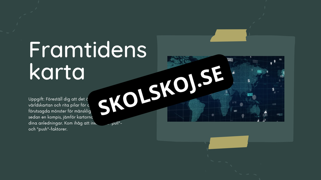 Människans resa - Powerpoint och PDF format