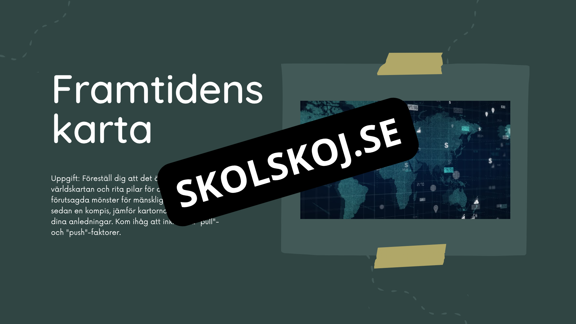 Människans resa - Powerpoint och PDF format