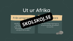 Människans resa - Powerpoint och PDF format
