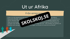 Människans resa - Powerpoint och PDF format