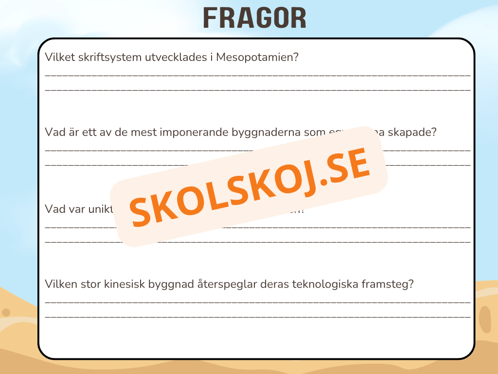 Mänsklighetens historia - Häfte - 29 sidor