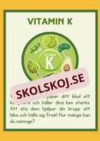 Matens kemi - Vitaminer