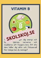 Matens kemi - Vitaminer