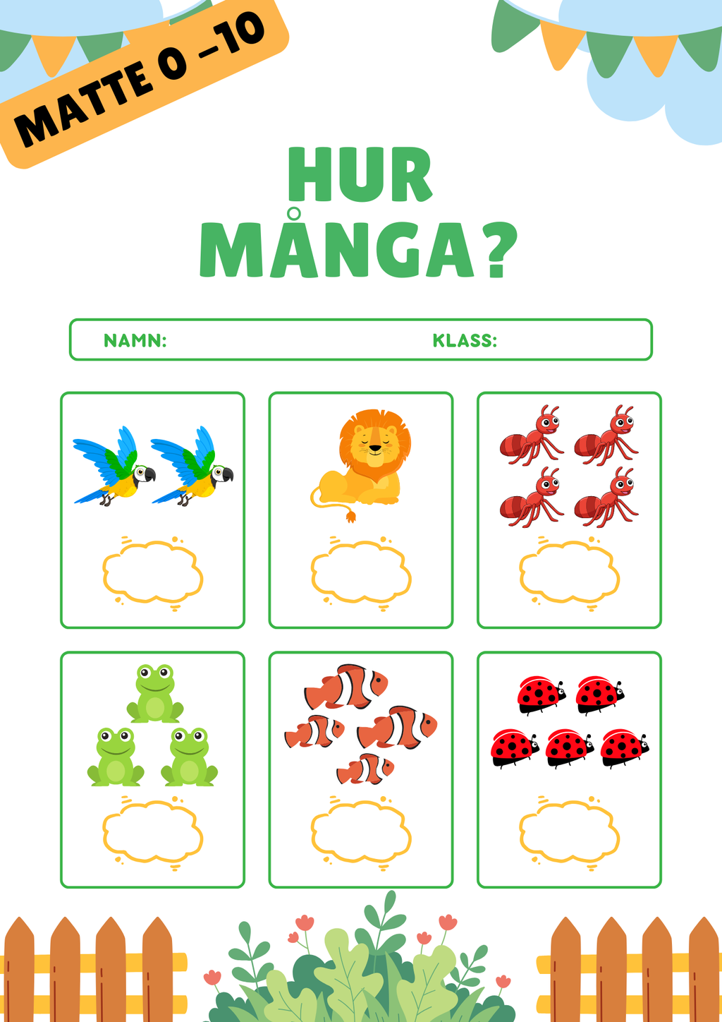 Matte 0 - 10 - Häfte